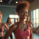 Groupe de femmes diverses en séance de fitness en salle